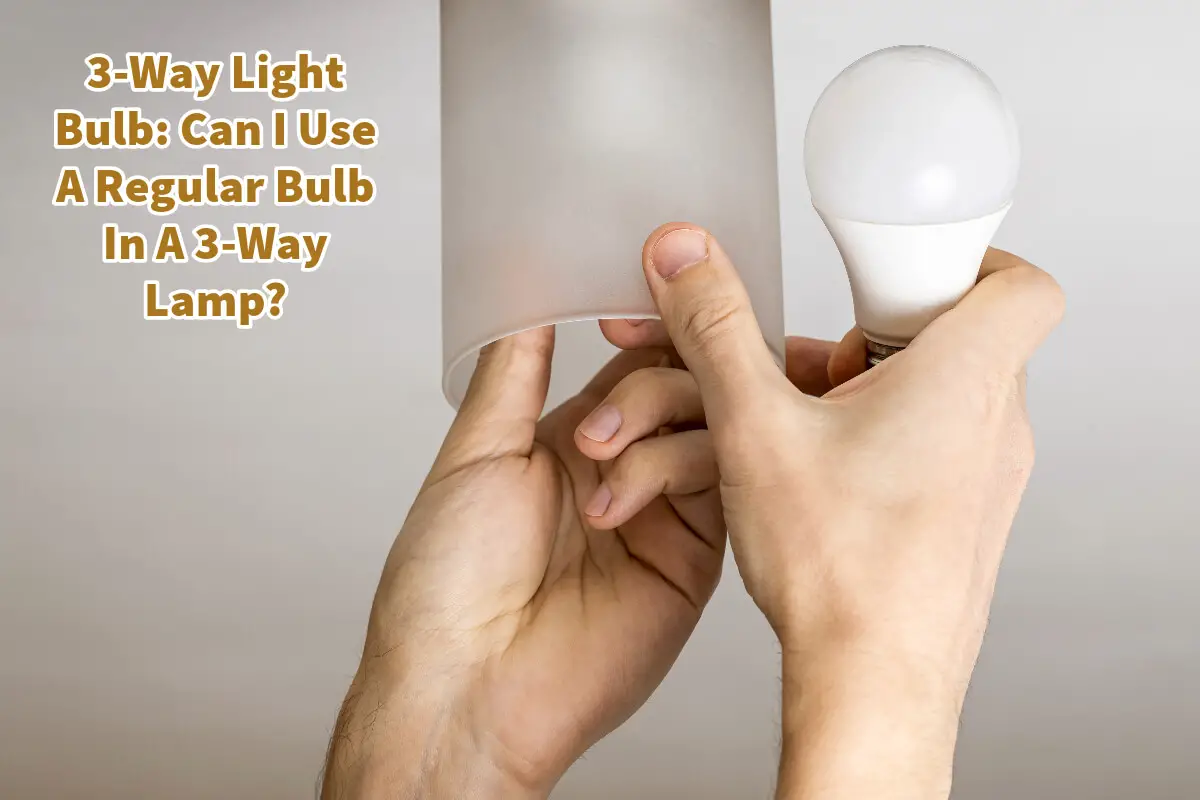 3-Way Light Bulb: Can I Use A Regular Bulb In A 3-Way Lamp?