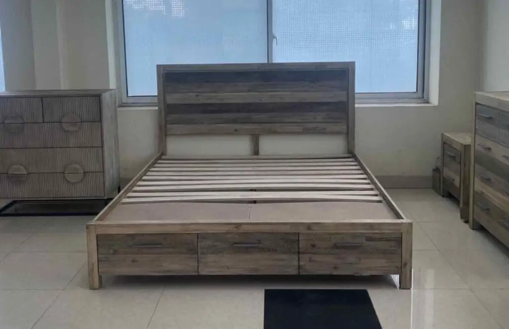 Bed Frame Made In Solid Wood