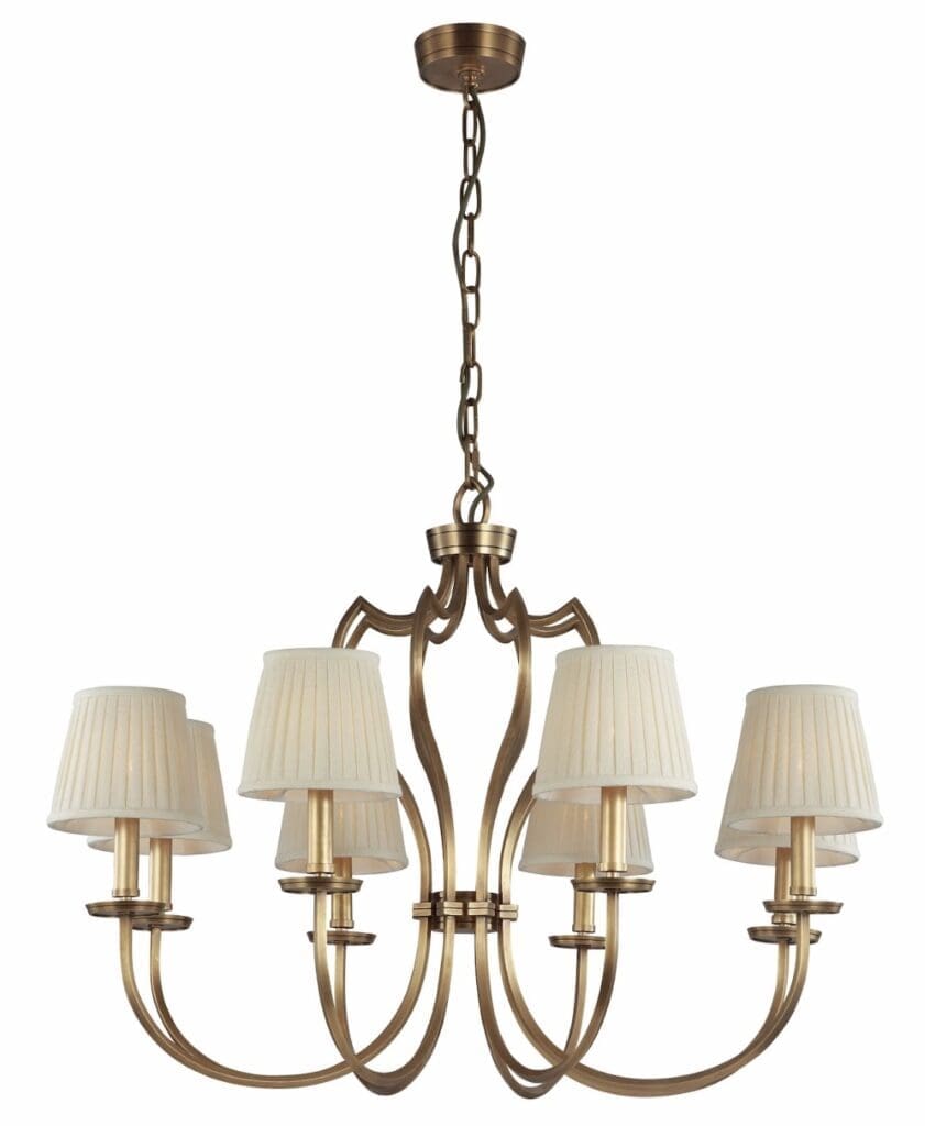 Brass Chandelier 