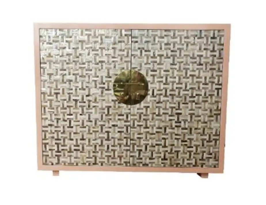 Mother of Pearl Chest in Lacquer Finish
