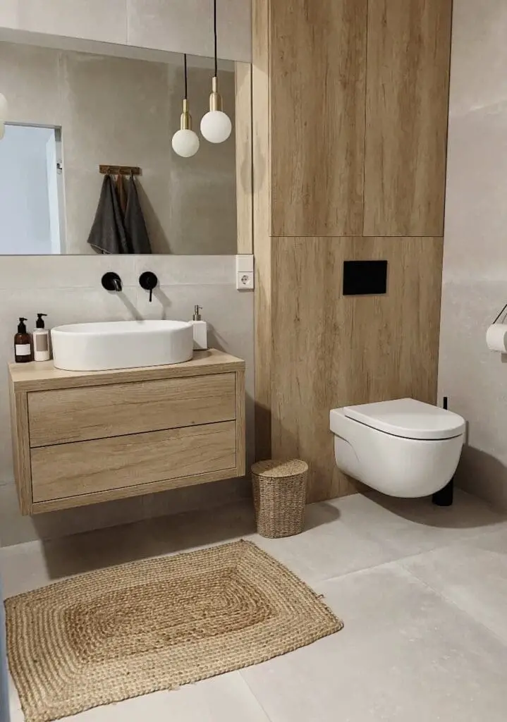 Scandinavian Bath Room Style