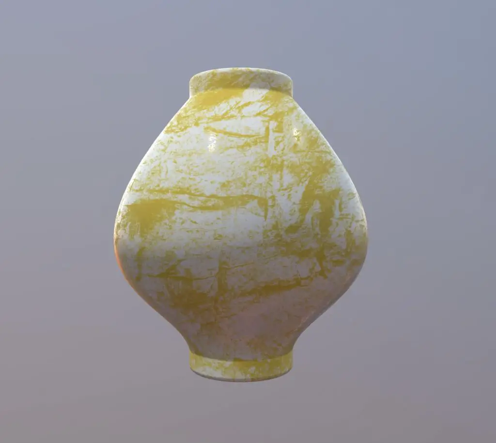 A vase design by Mondoro through Shapr3D and Procreate