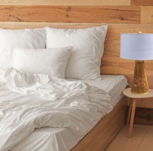 A Bamboo Lamp In Brown Home Design