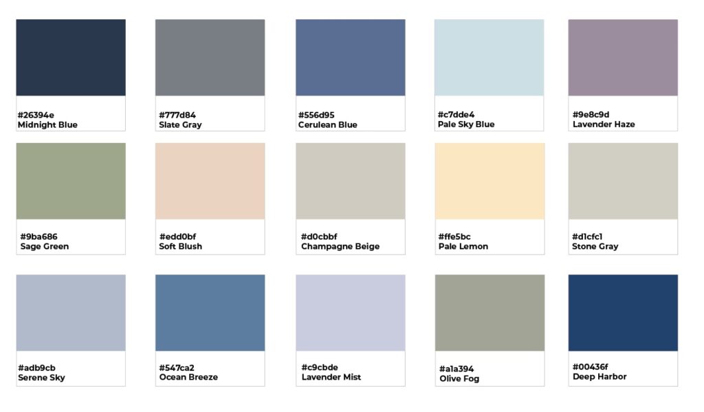 The Delft Serenity Color Trends