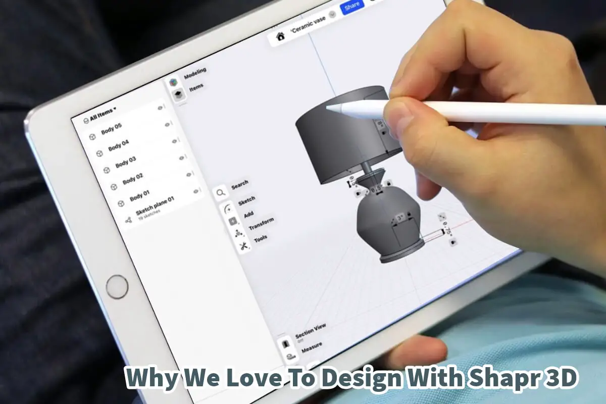 Why We Love To Design With Shapr 3D