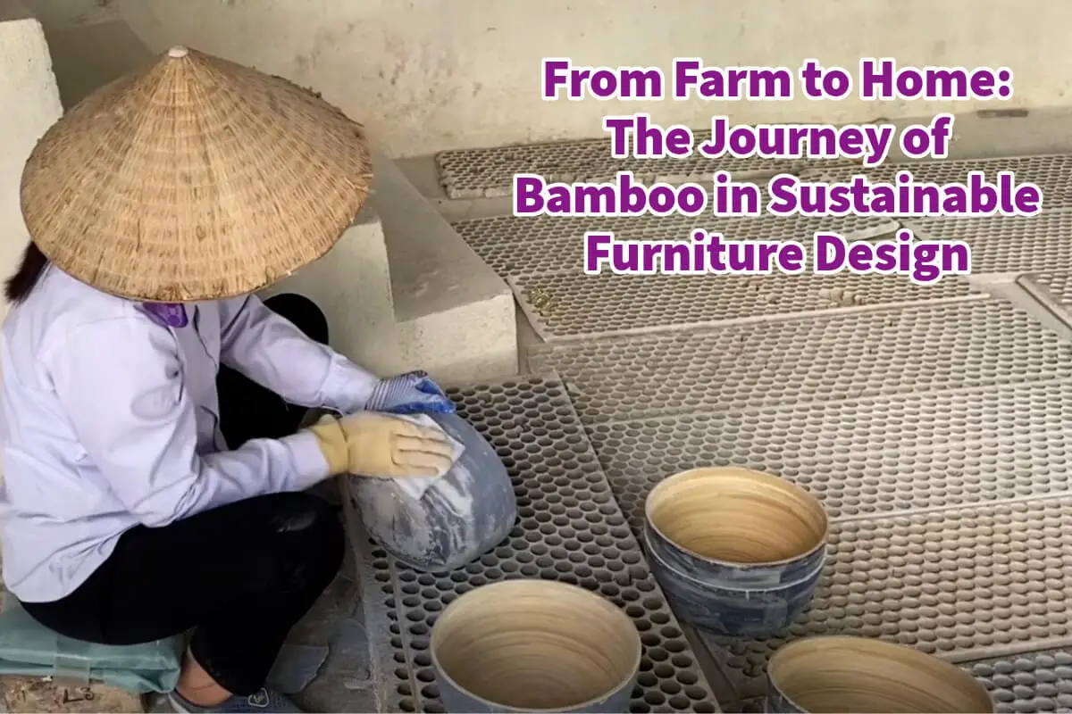 From Farm to Home: The Journey of Bamboo in Sustainable Furniture Design