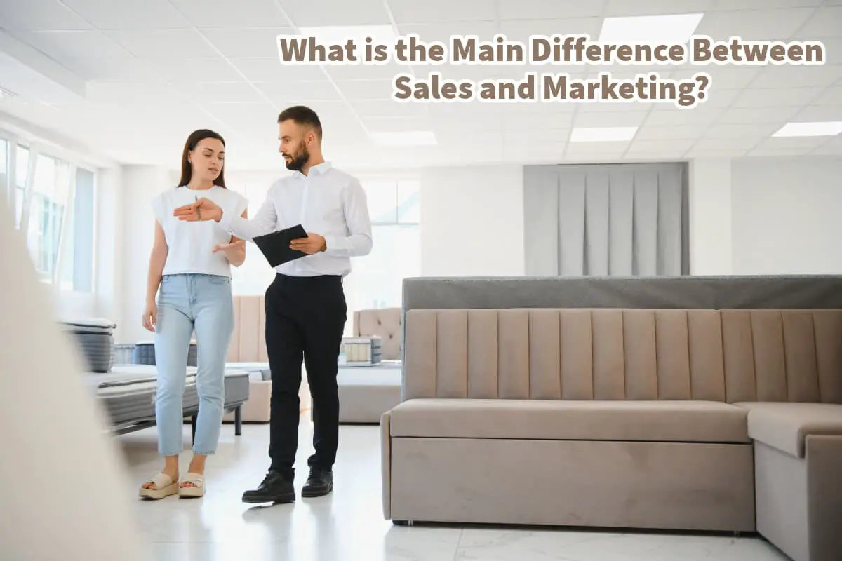 What is the Main Difference Between Sales and Marketing?