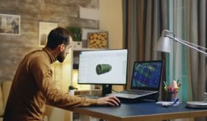 Man's Home Office Design