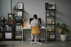 Man's Home Office Design