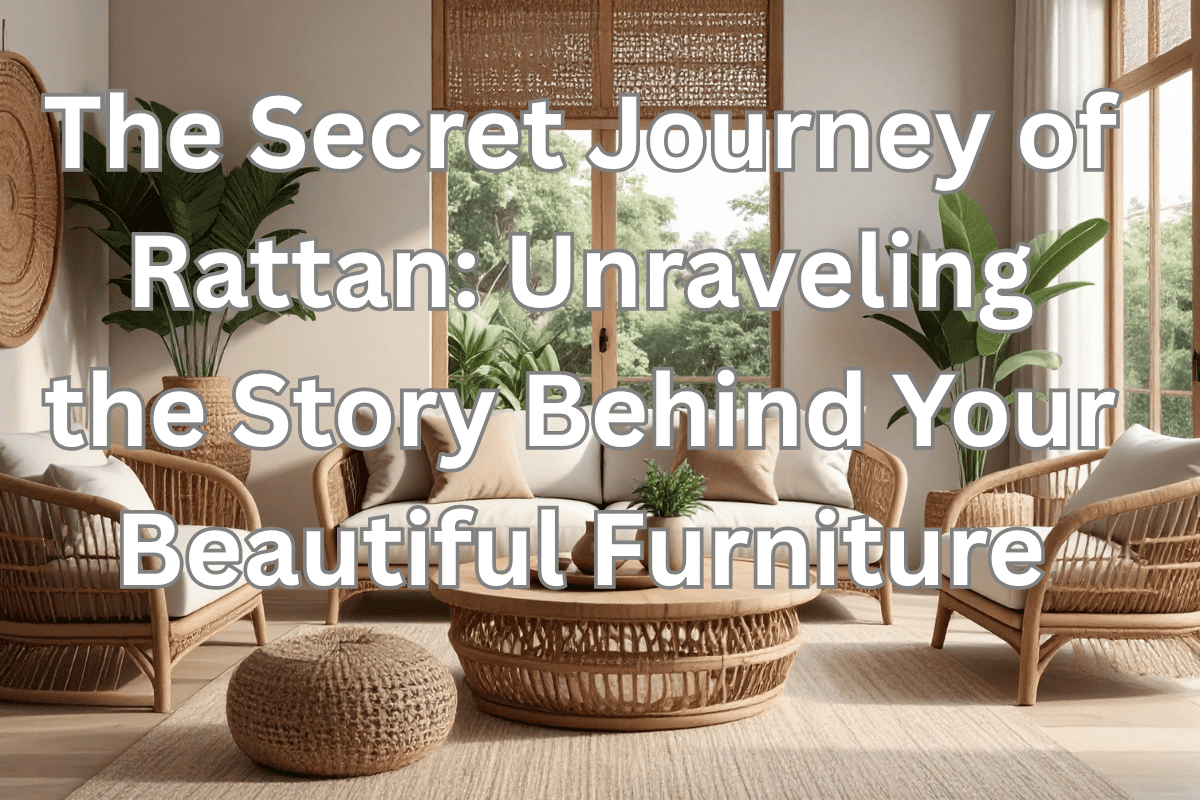 The Secret Journey of Rattan: Unraveling the Story Behind Your Beautiful Furniture