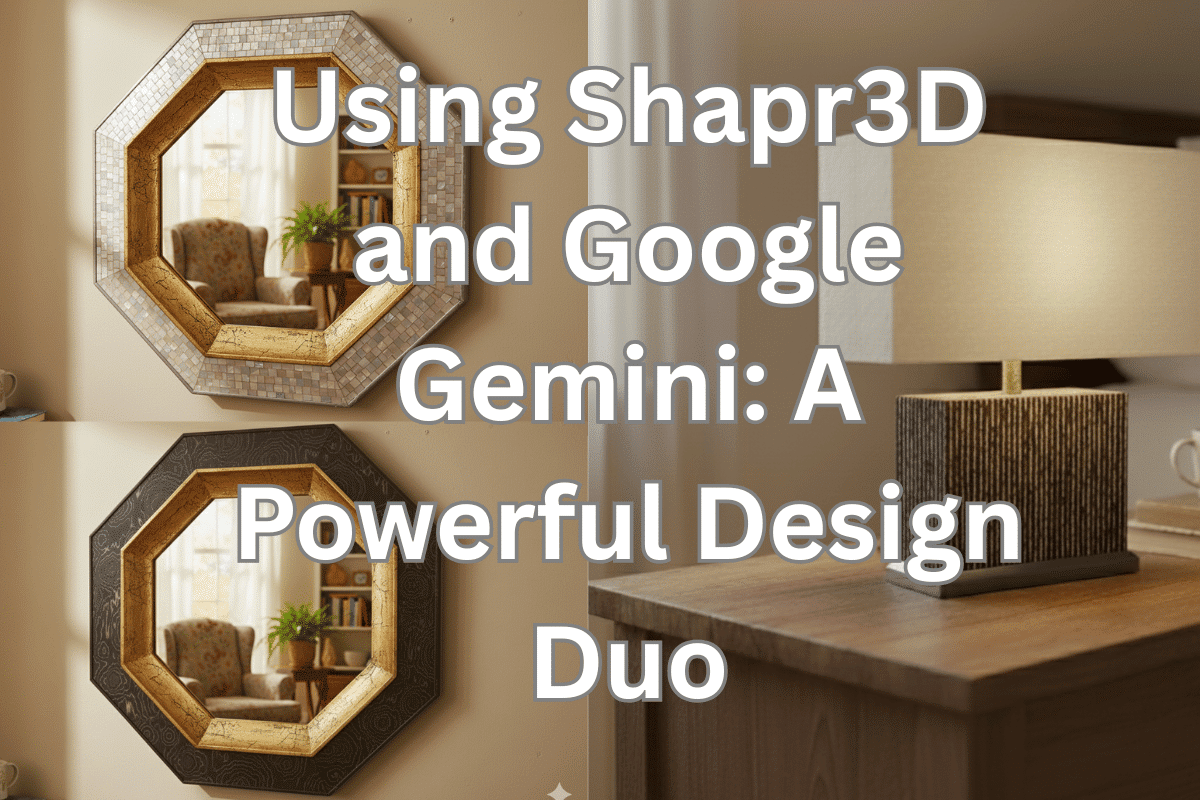 Using Shapr3D and Google Gemini: A Powerful Design Duo